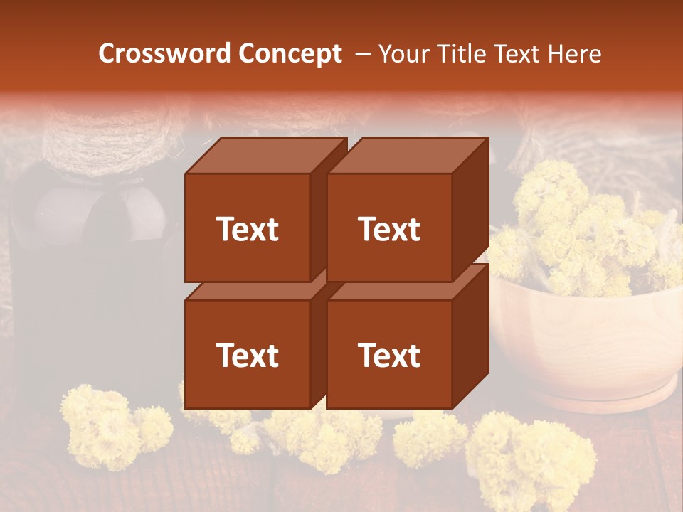Natural Floral Relish PowerPoint Template
