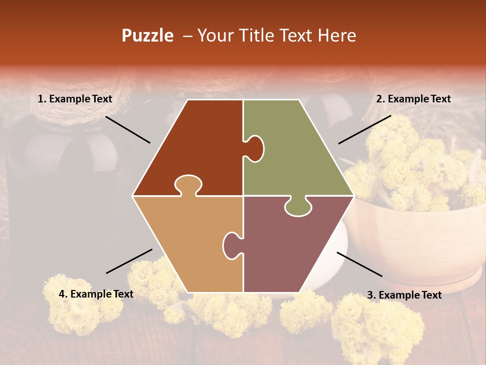 Natural Floral Relish PowerPoint Template