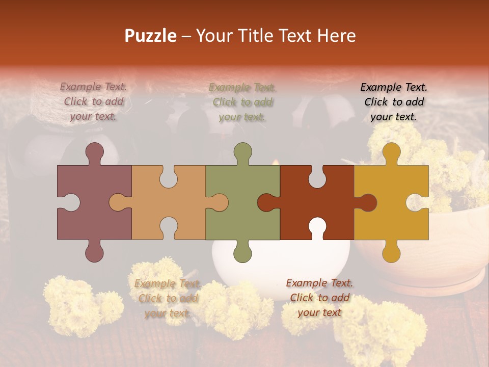 Natural Floral Relish PowerPoint Template