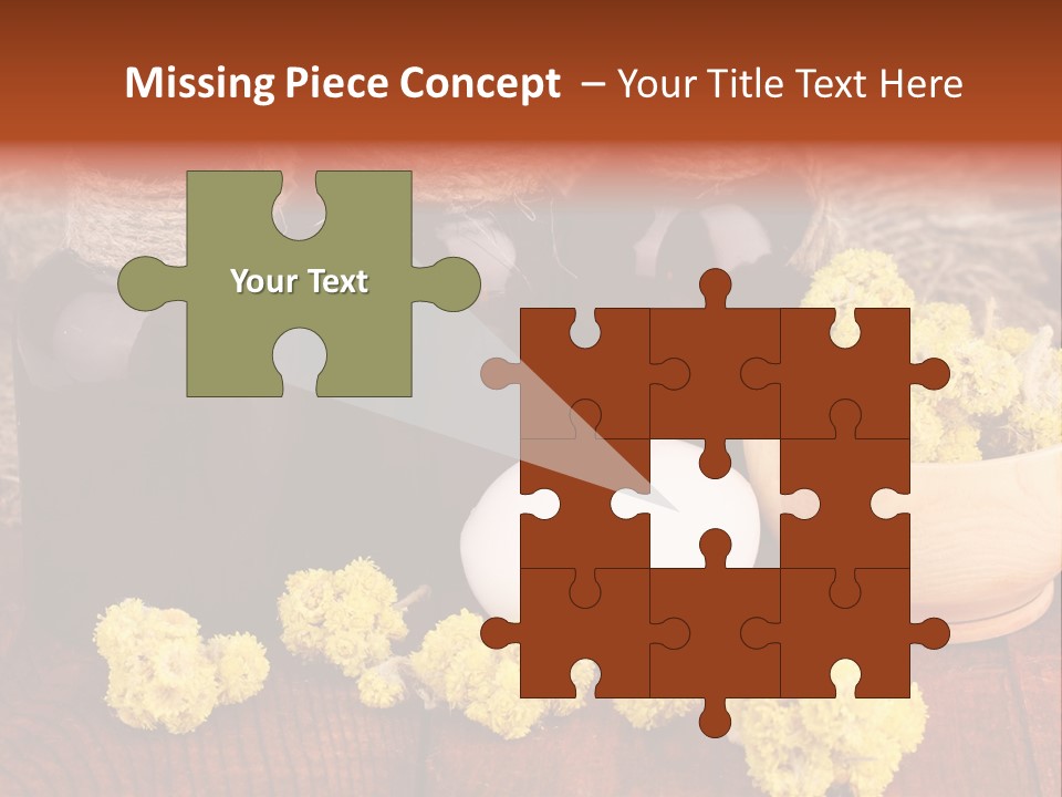 Natural Floral Relish PowerPoint Template