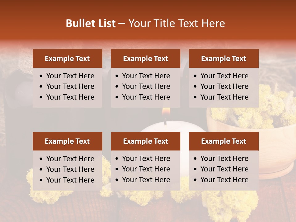Natural Floral Relish PowerPoint Template
