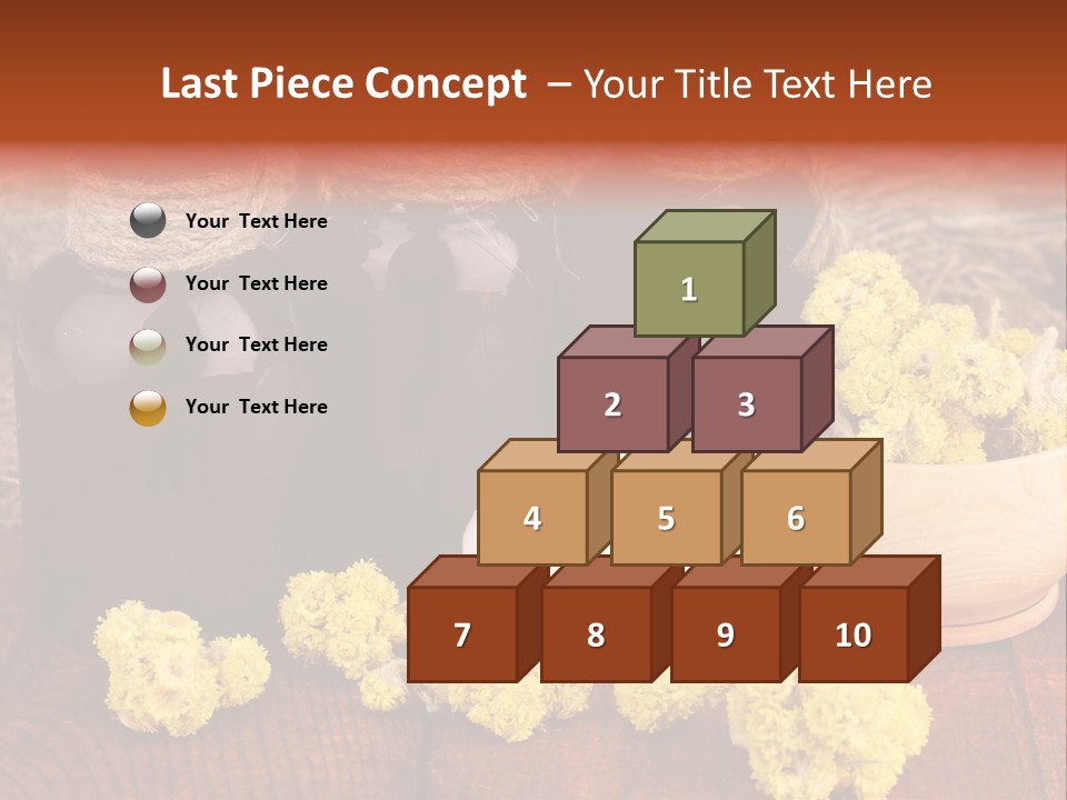 Natural Floral Relish PowerPoint Template