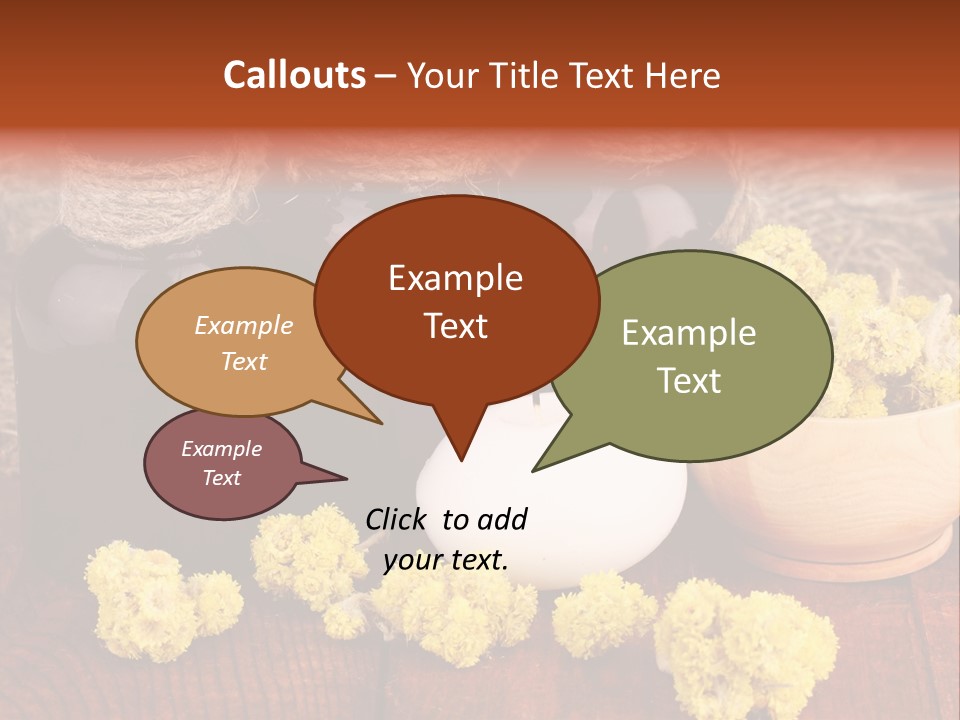 Natural Floral Relish PowerPoint Template