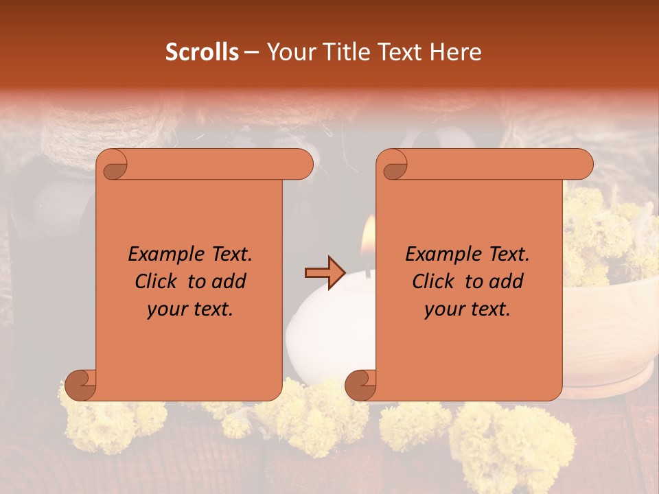 Natural Floral Relish PowerPoint Template