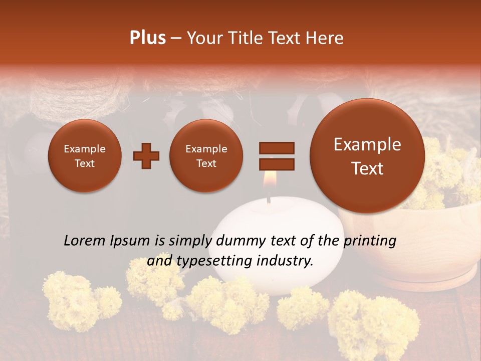 Natural Floral Relish PowerPoint Template