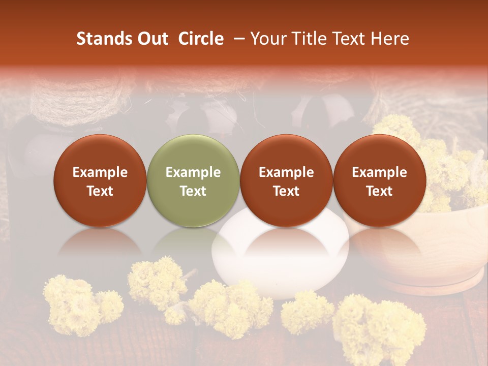 Natural Floral Relish PowerPoint Template