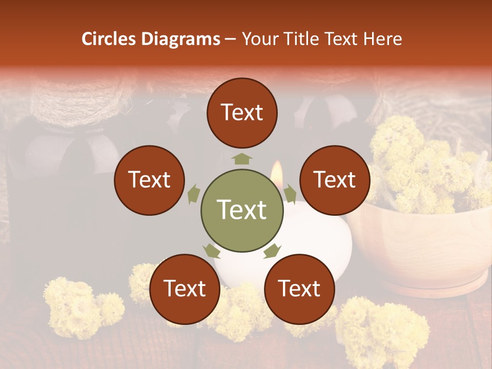 Natural Floral Relish PowerPoint Template