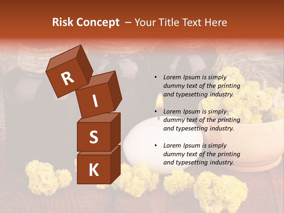 Natural Floral Relish PowerPoint Template