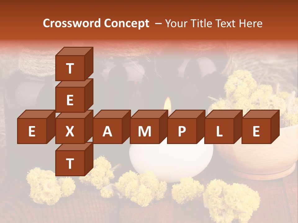 Natural Floral Relish PowerPoint Template