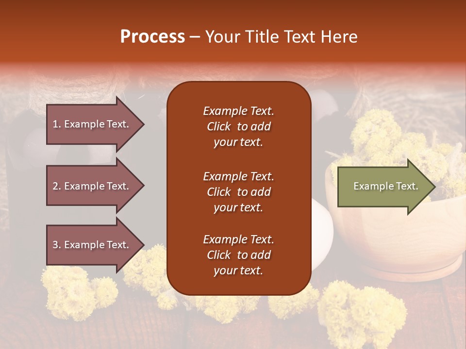 Natural Floral Relish PowerPoint Template