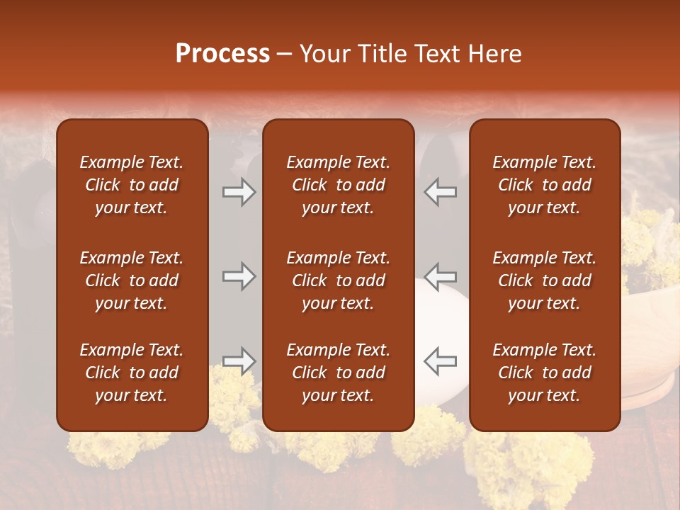 Natural Floral Relish PowerPoint Template