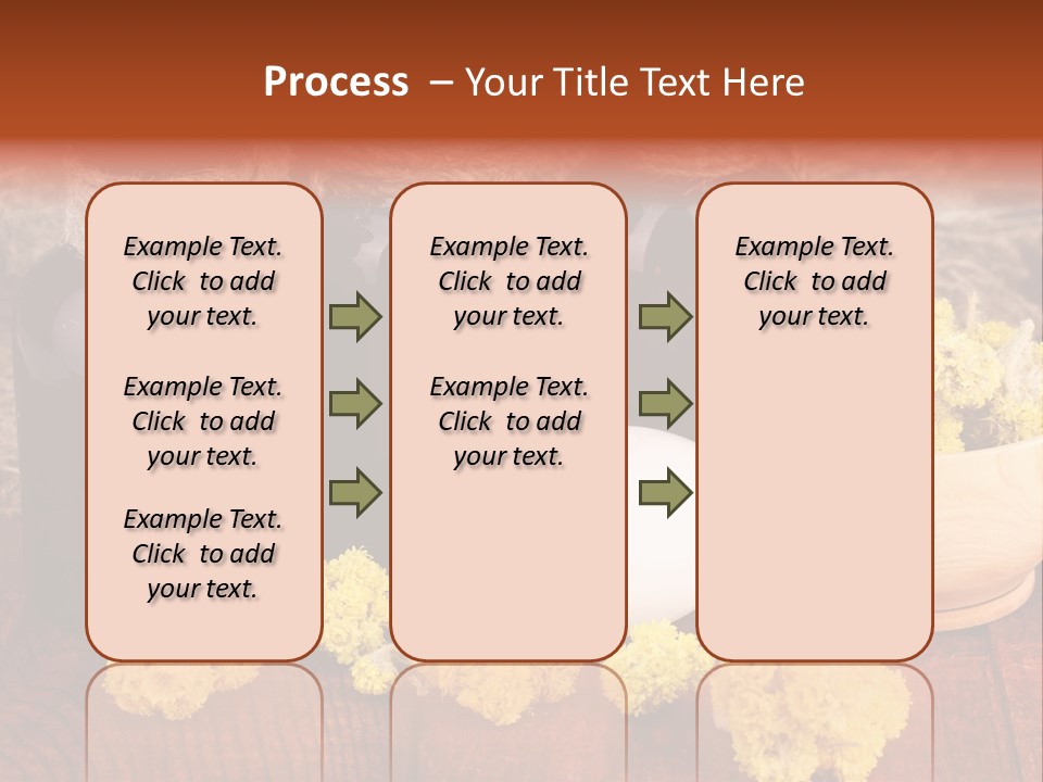 Natural Floral Relish PowerPoint Template