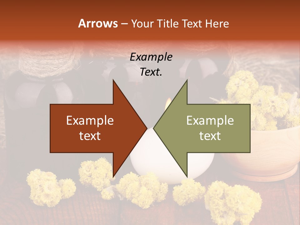 Natural Floral Relish PowerPoint Template