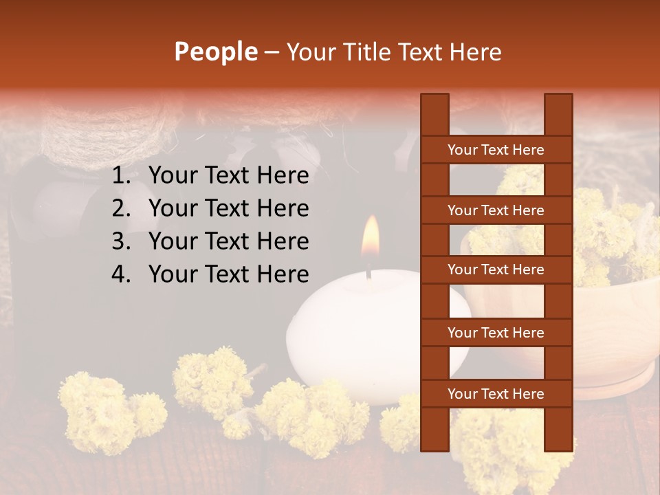Natural Floral Relish PowerPoint Template