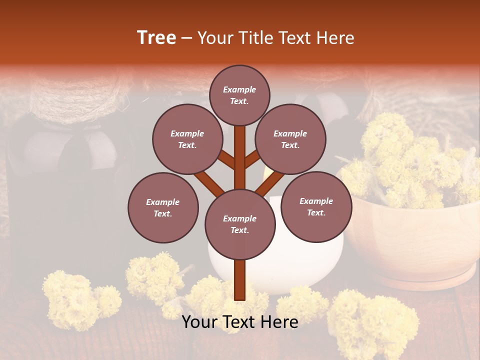 Natural Floral Relish PowerPoint Template