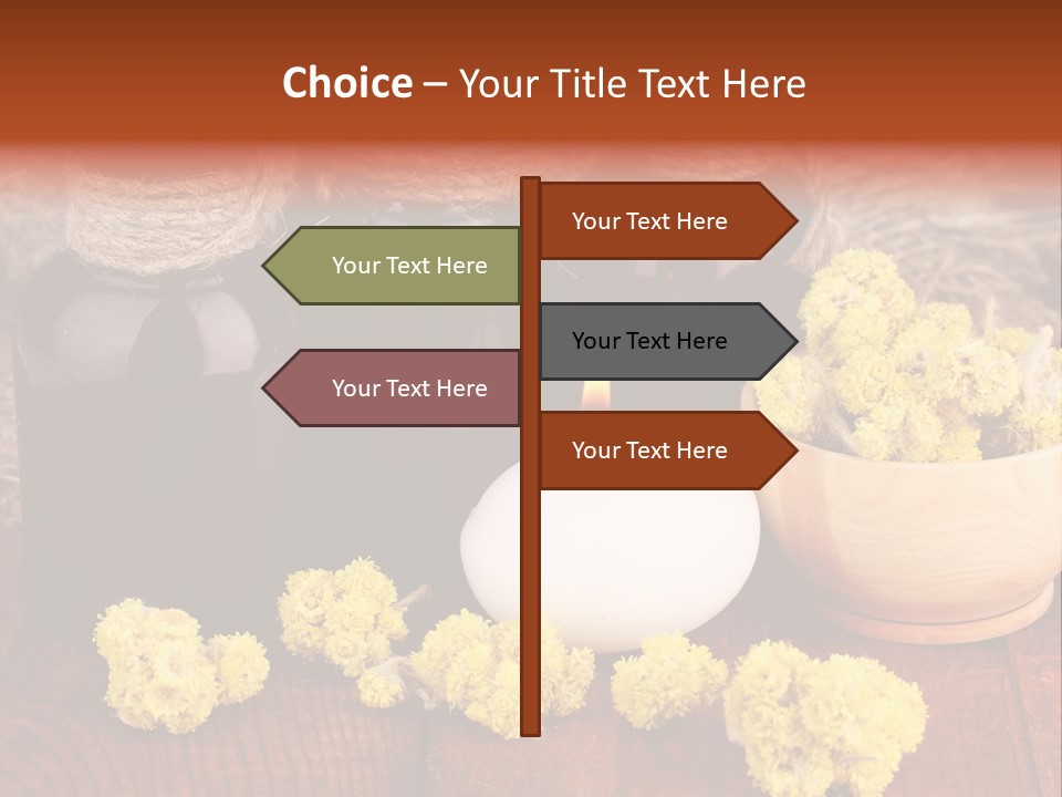 Natural Floral Relish PowerPoint Template