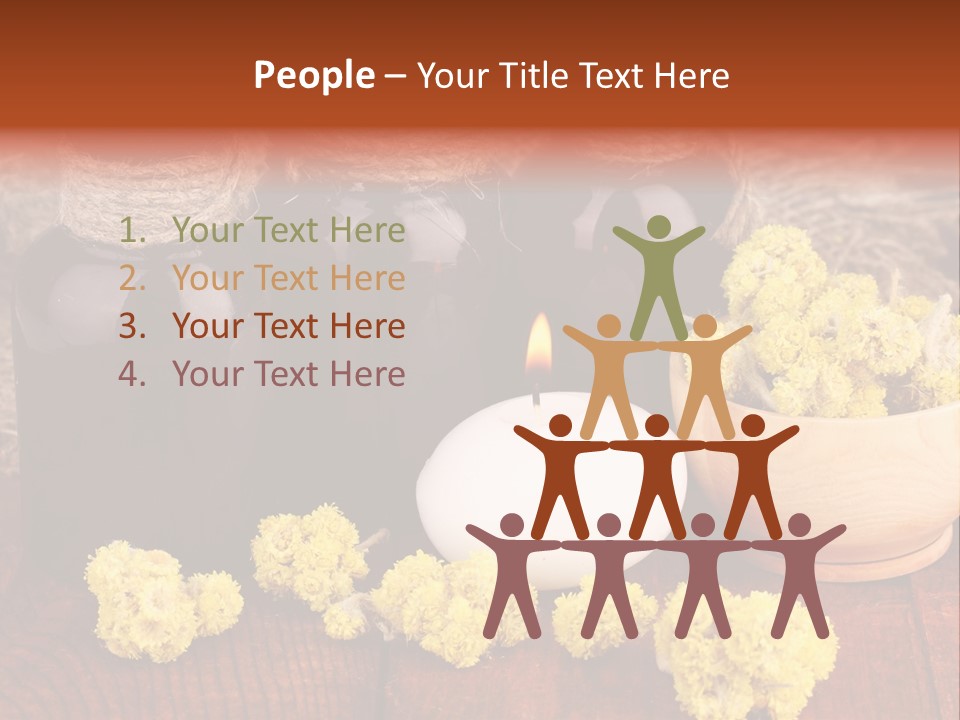 Natural Floral Relish PowerPoint Template