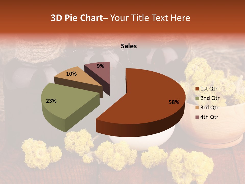 Natural Floral Relish PowerPoint Template
