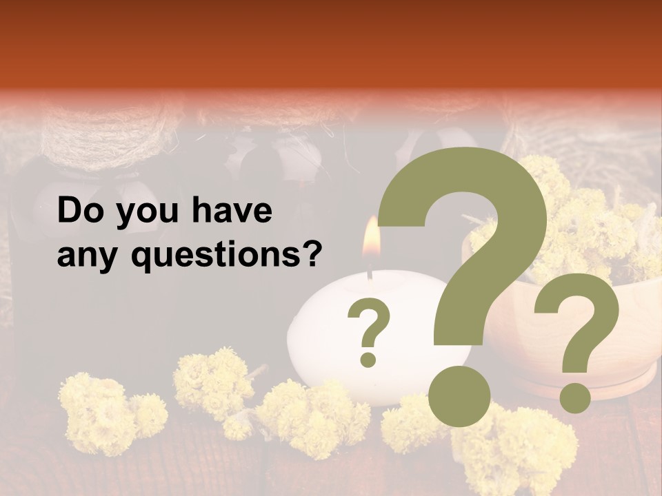 Natural Floral Relish PowerPoint Template