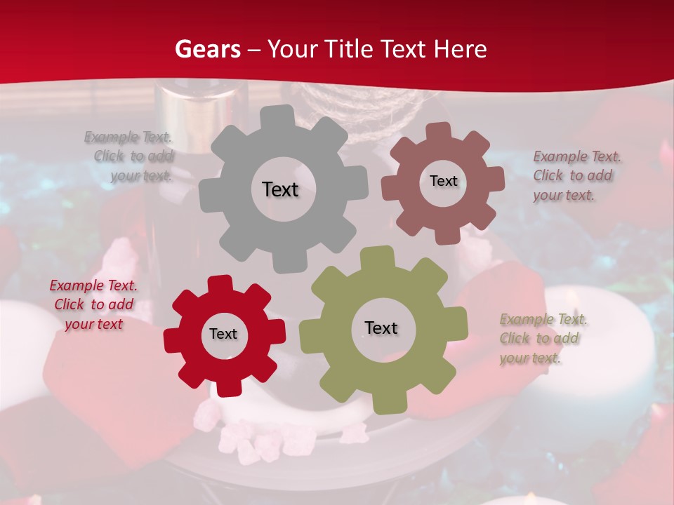 Health Natural Cosmetology PowerPoint Template