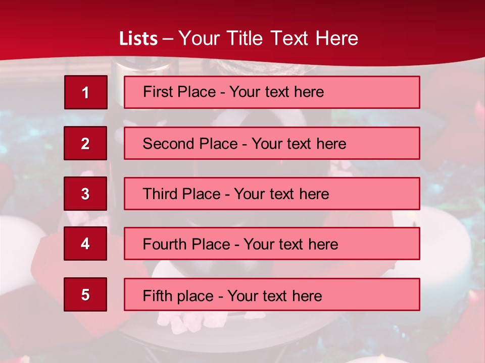 Health Natural Cosmetology PowerPoint Template