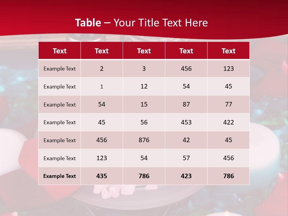 Health Natural Cosmetology PowerPoint Template