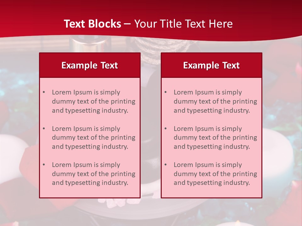 Health Natural Cosmetology PowerPoint Template