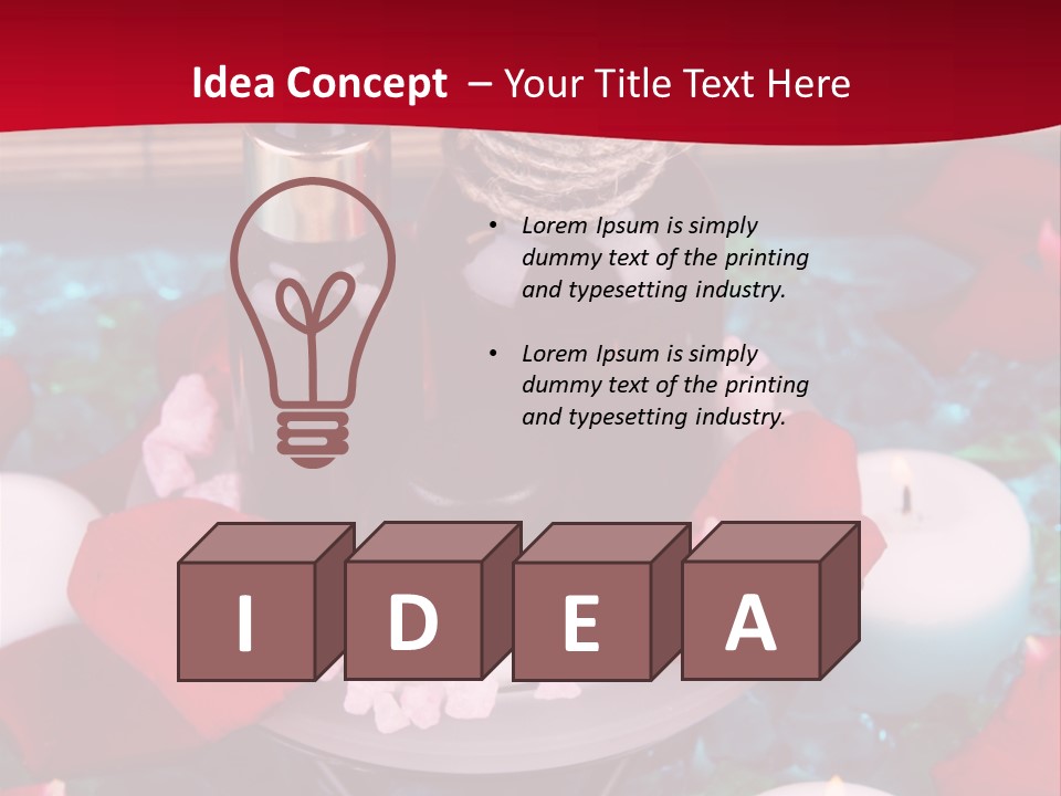 Health Natural Cosmetology PowerPoint Template