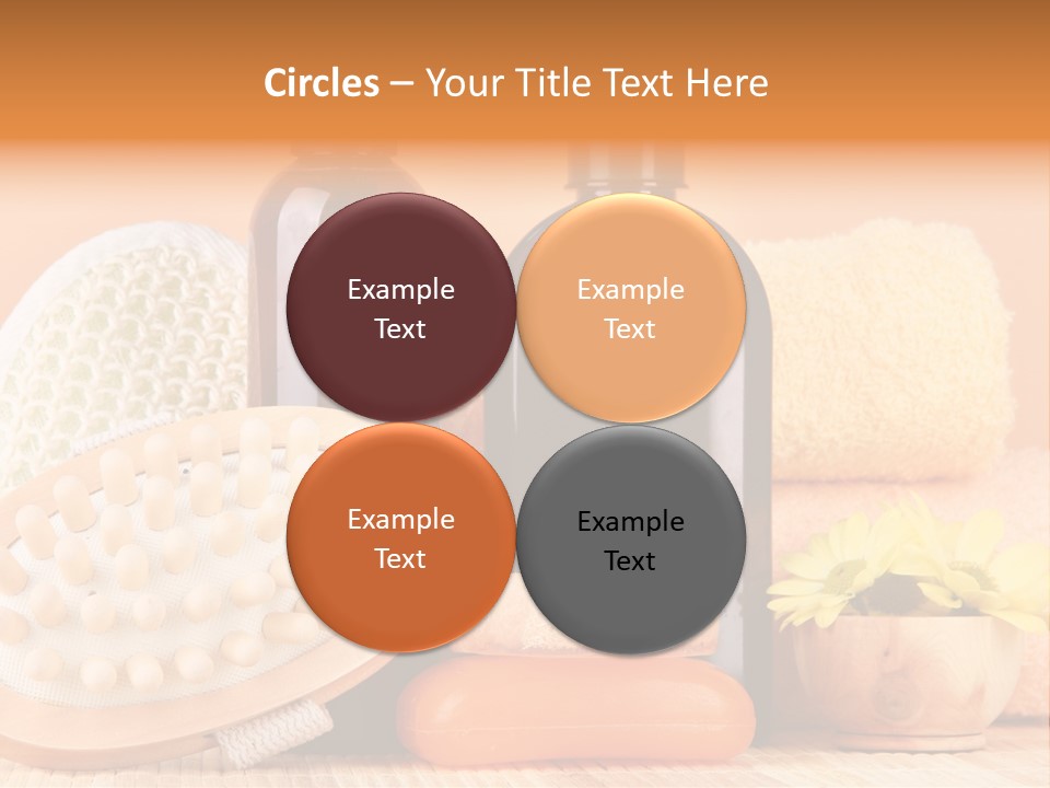 Merchandise Relax Plastic PowerPoint Template