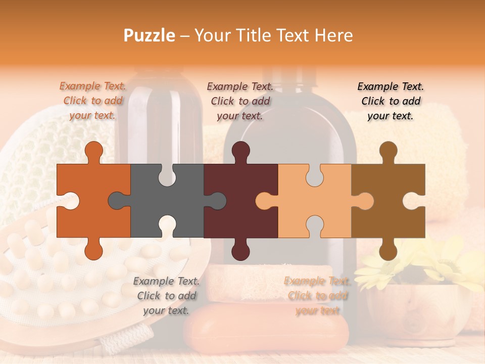Merchandise Relax Plastic PowerPoint Template