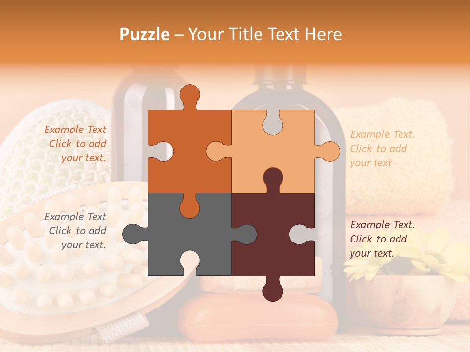 Merchandise Relax Plastic PowerPoint Template
