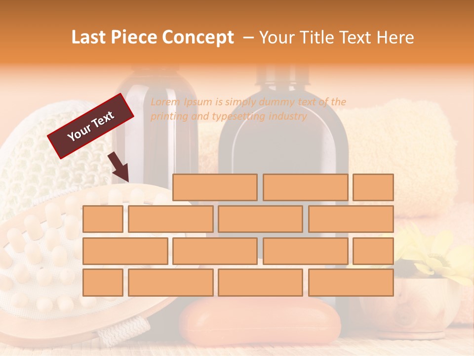 Merchandise Relax Plastic PowerPoint Template