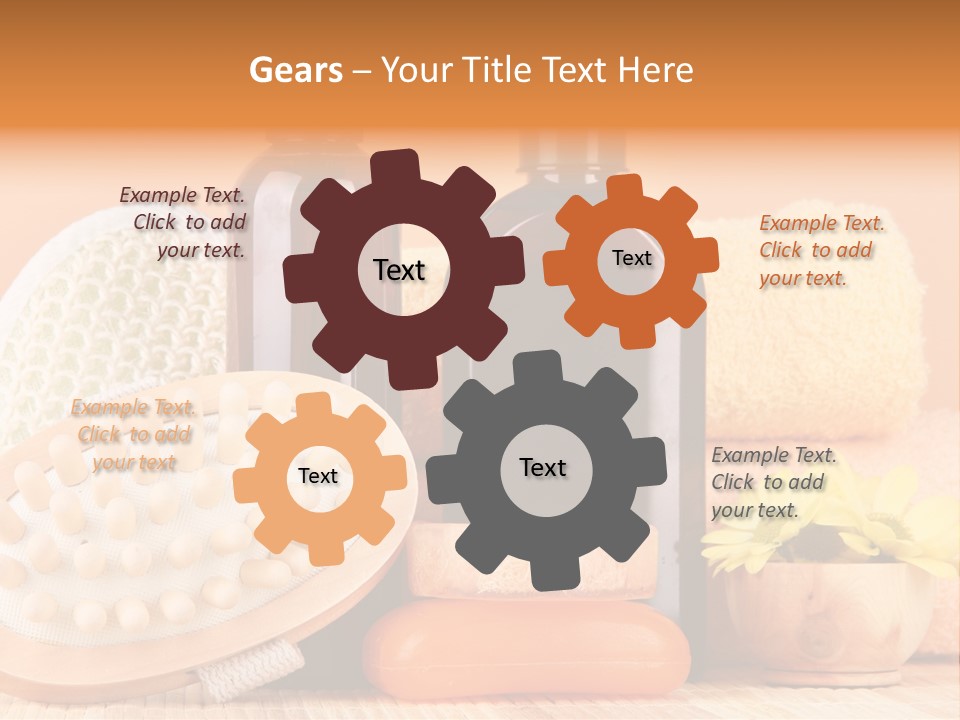 Merchandise Relax Plastic PowerPoint Template