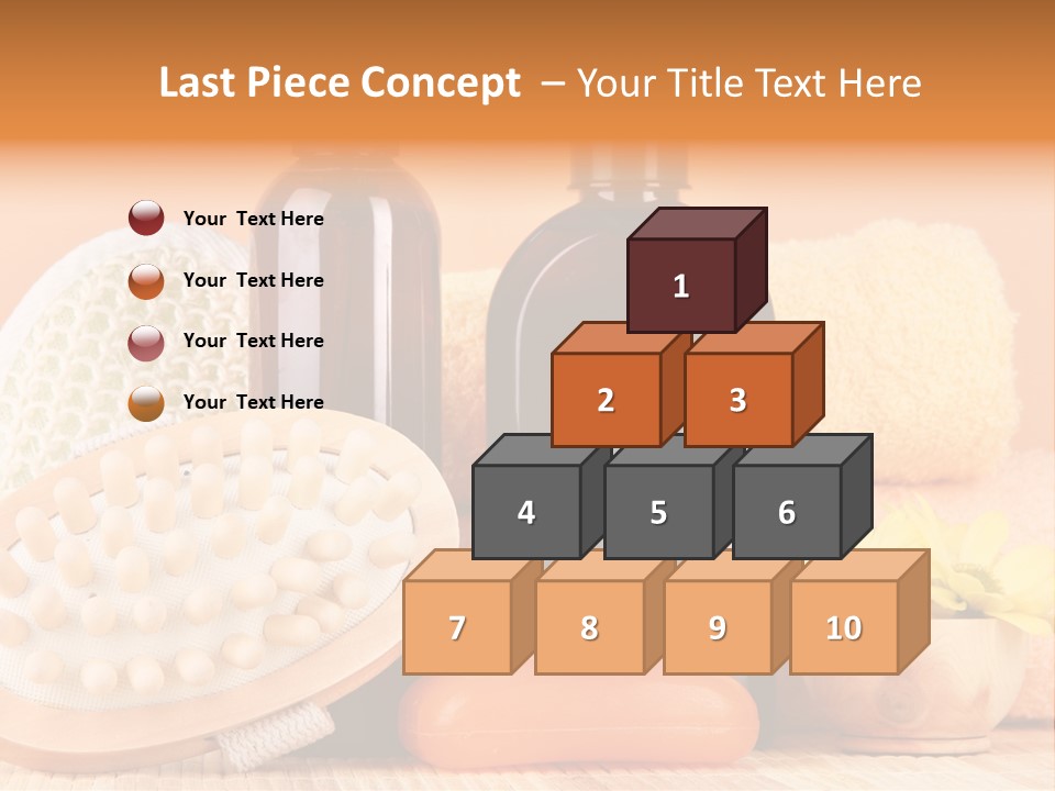 Merchandise Relax Plastic PowerPoint Template