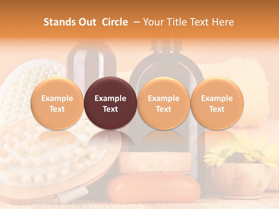 Merchandise Relax Plastic PowerPoint Template