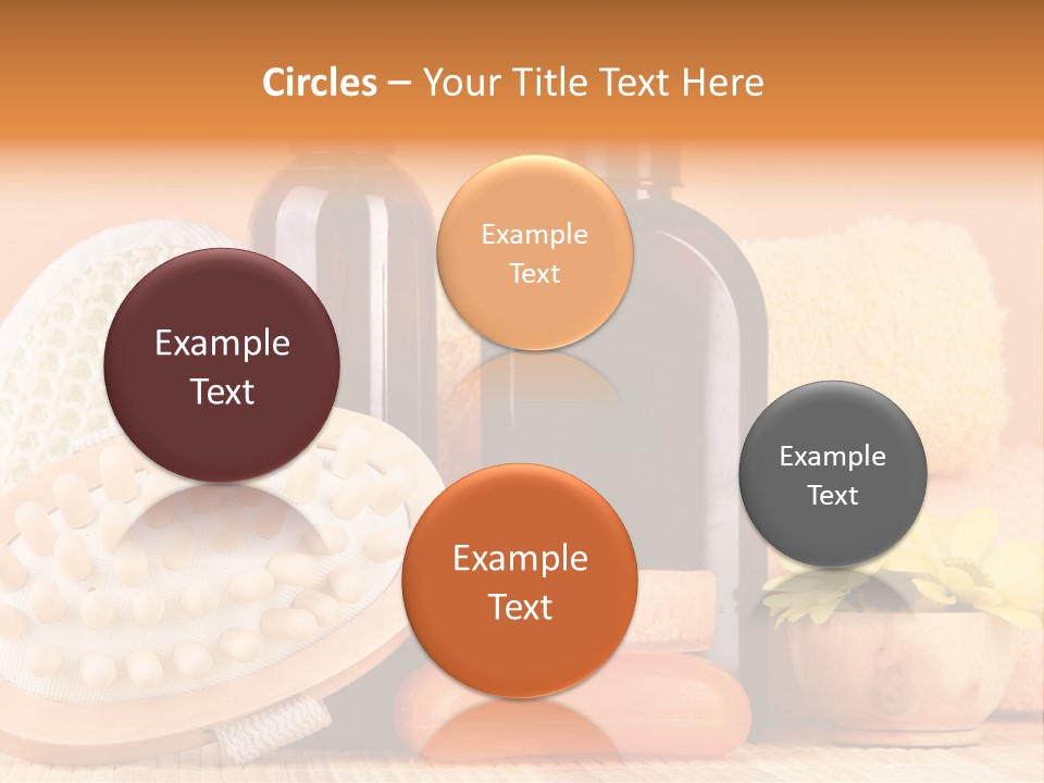 Merchandise Relax Plastic PowerPoint Template