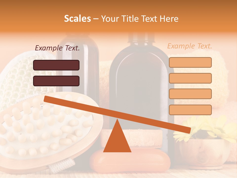 Merchandise Relax Plastic PowerPoint Template