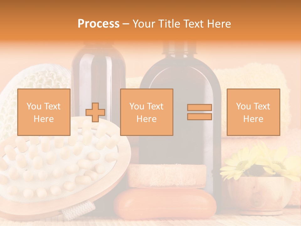 Merchandise Relax Plastic PowerPoint Template
