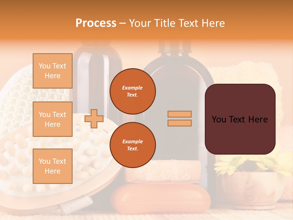 Merchandise Relax Plastic PowerPoint Template