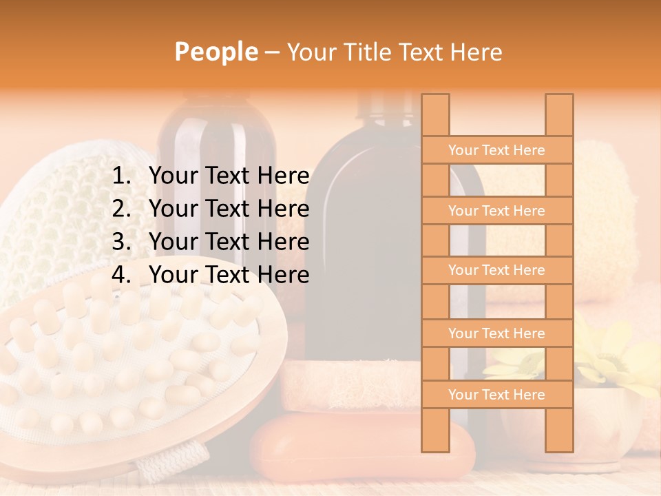 Merchandise Relax Plastic PowerPoint Template