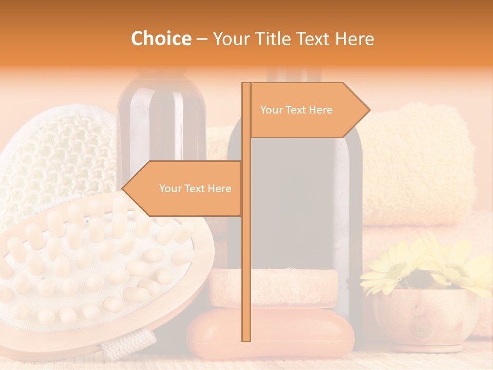 Merchandise Relax Plastic PowerPoint Template