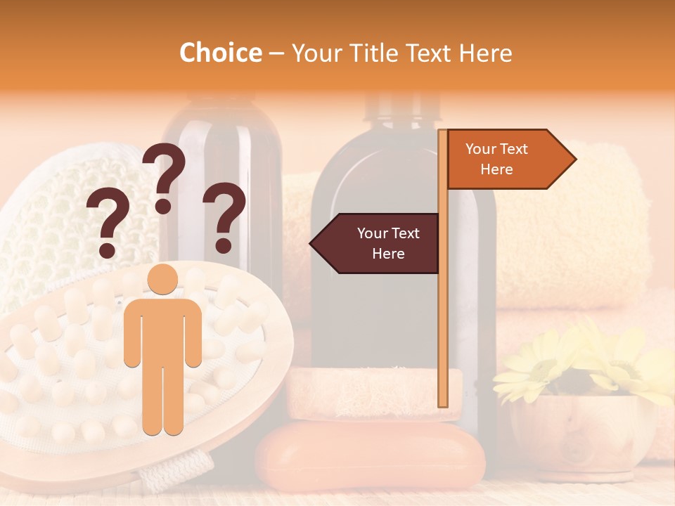 Merchandise Relax Plastic PowerPoint Template