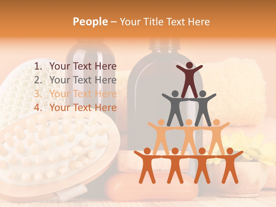 Merchandise Relax Plastic PowerPoint Template
