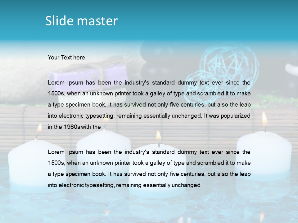 Beauty Skincare Therapy PowerPoint Template