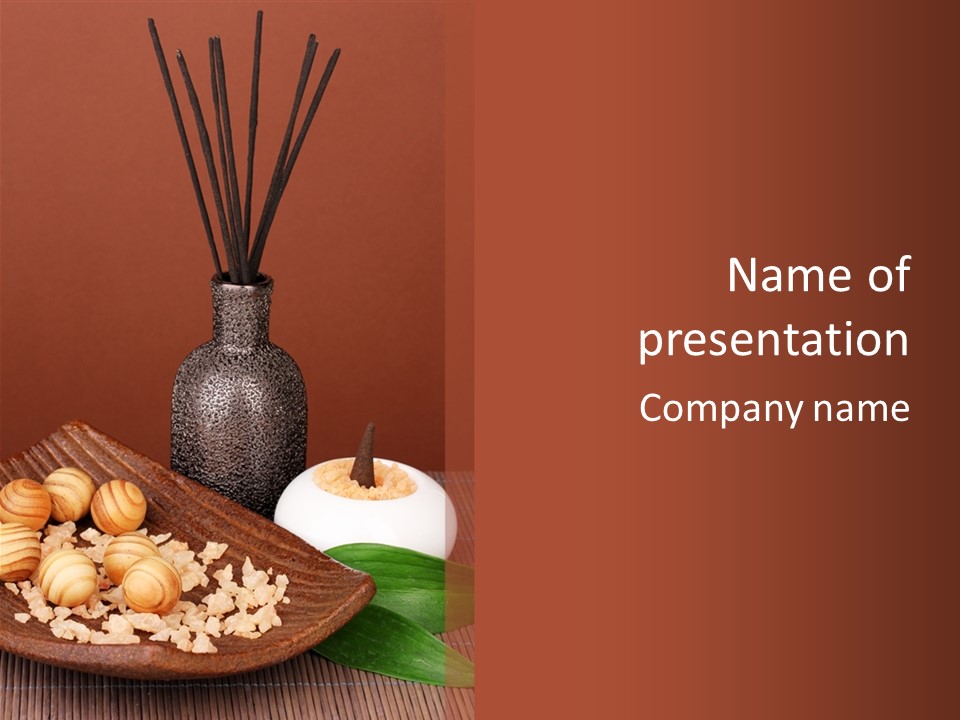 Nobody Odor Aromatherapy PowerPoint Template