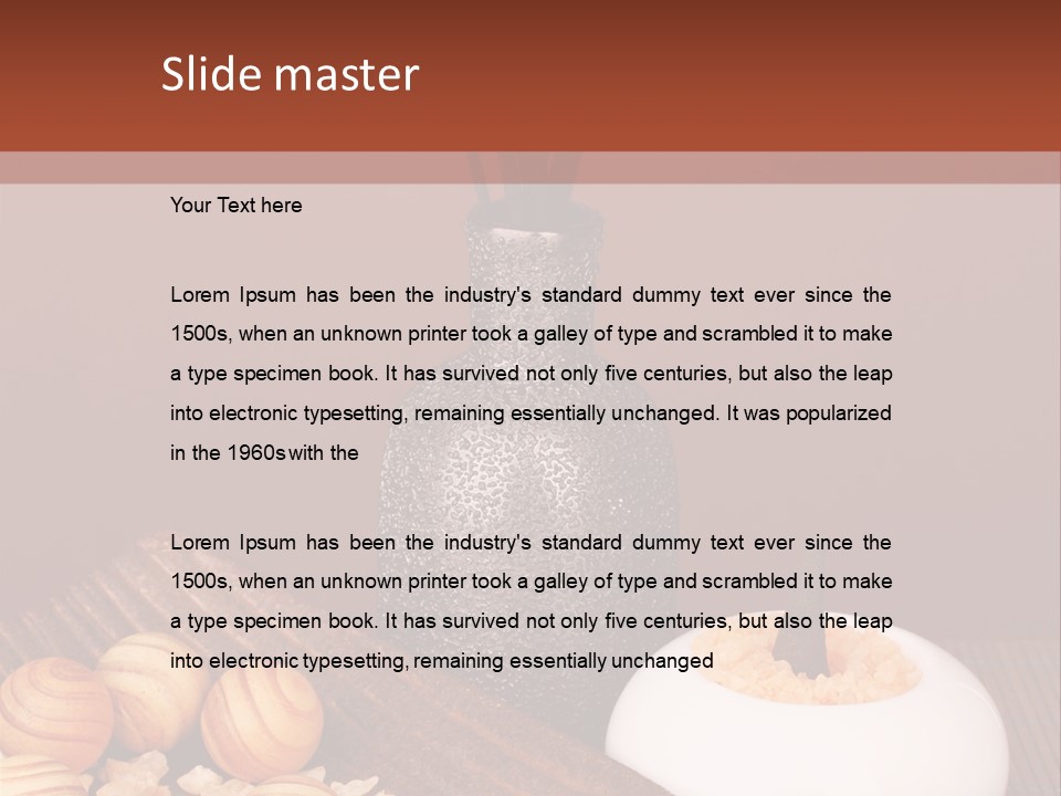 Nobody Odor Aromatherapy PowerPoint Template