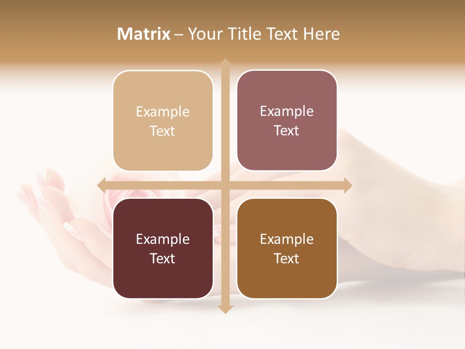 Hand Woman Female PowerPoint Template