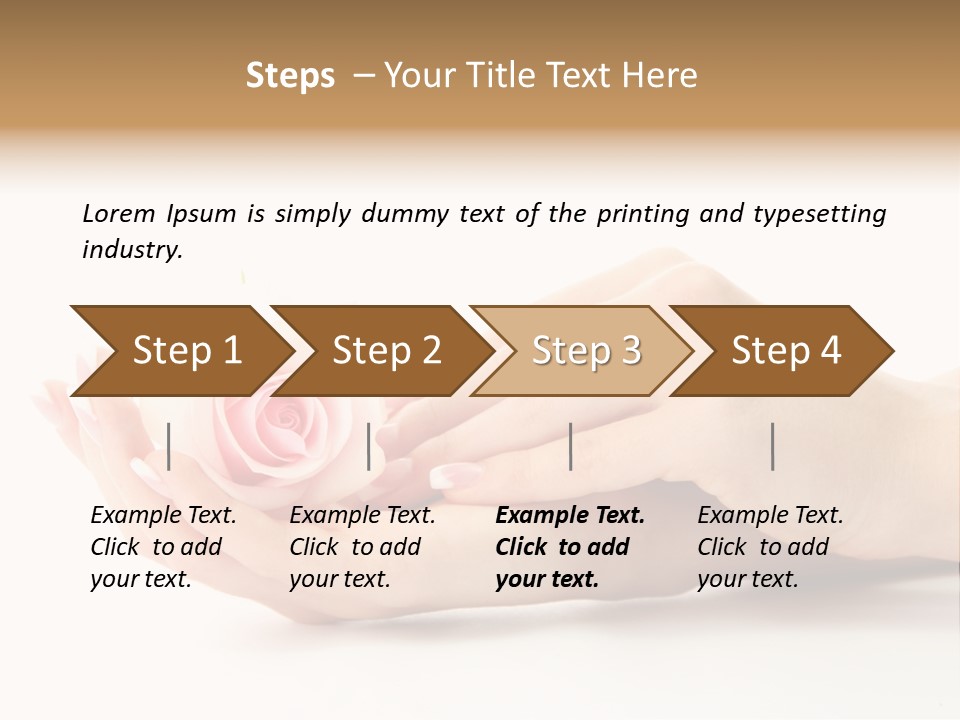 Hand Woman Female PowerPoint Template