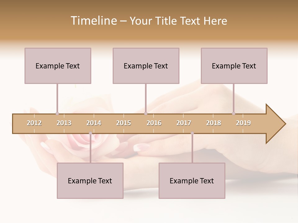 Hand Woman Female PowerPoint Template