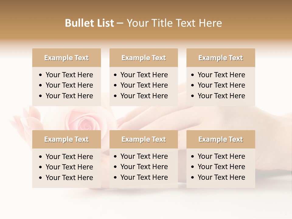 Hand Woman Female PowerPoint Template